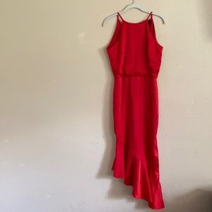 Red Lavish Alice Dress